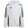 adidas Tiro 24 vaikų treniruočių striukė White IM8799 116cm