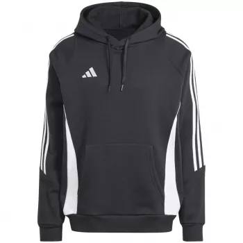 adidas Tiro 24 Sweat Hooded Black IJ7673 Vyriškas treniruočių gobtuvas