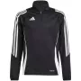 adidas Tiro 24 treniruočių marškinėliai vaikams, juodi, 128 cm