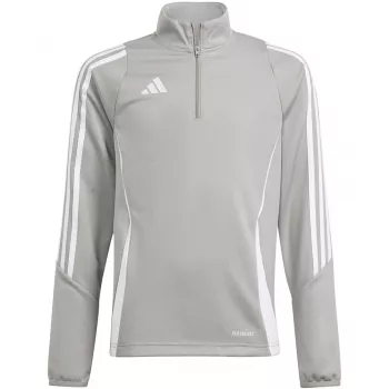 adidas Tiro 24 vaikų treniruočių megztinis, pilkas, 128 cm