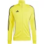 adidas Tiro 24 Training Top vyriškas, Team Yellow, su pusiau užtrauktuku, ilgomis rankovėmis, AEROREADY, Slim Fit, M