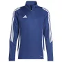 adidas Tiro 24 Training Top Team Navy Blue/White Vyriški, Slim Fit, Ilgomis Rankovėmis, Ketvirčio užtrauktuku | Kur.lt