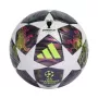 adidas UCL 25/26 Final League futbolo kamuolys, 4 dydis, violetinė/balta