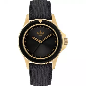 Adidas Unisex AOST22568 Digitalinis LCD laikrodis 38 mm juodas silikoninis