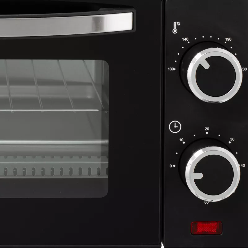 Adler AD 6032 kompaktiška elektrinė orkaitė, 9 l, 650 W, juoda