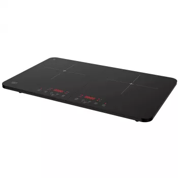 Adler AD 6516 Dviguba indukcinė kaitlentė 3500W su jutikline valdymu, juoda | Kur.lt