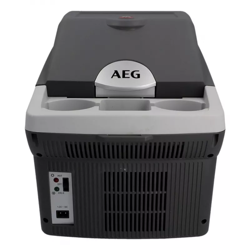 AEG BK16 16 l termoelektrinis šaldytuvas-šildytuvas, 12V/230V, pilkas/juodas