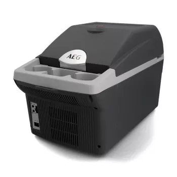 AEG BK16 16 l termoelektrinis šaldytuvas-šildytuvas, 12V/230V, pilkas/juodas