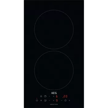 AEG IKB32300CB 2 zonų indukcinė kaitlentė su PowerBoost ir liečiamaisiais valdikliais, juoda