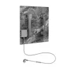 AENO Premium Eco Smart Quadro Sieninis Šildytuvas 500W, 50x50cm, Grūdintas Stiklas, Infraraudonųjų Spindulių + Konvekcinis, LED Ekranas, Wi-Fi, Antikvarinio Marmuro, Riboto Leidimo