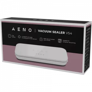 AENO vakuuminis sandariklis AVS0004W, baltas, LED indikatoriai, 230 V kintamoji srovė, 130 W, -65 kPa