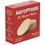 AeroPress XL popieriniai mikrofiltrų diskai, 200 vnt., 63,5 mm, tinka Original, Go ir Clear kavos aparatams