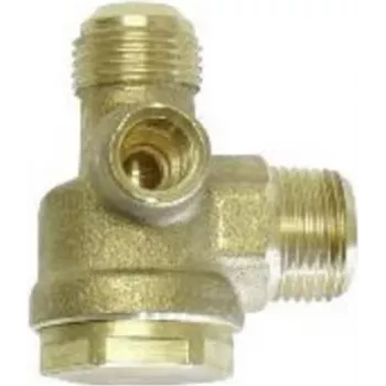 Aerotec žalvarinis atbulinis vožtuvas G 1/2 inch vidinis sriegis 16 bar | 9048063