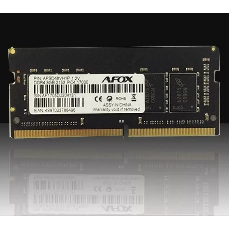 AFOX AFSD48VH1P 8GB DDR4 2133MHz SODIMM atmintis