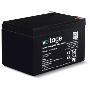 AGM akumuliatorius Voltage VE12-12, 12V 12Ah (tarnavimo laikas 6-9 metai)