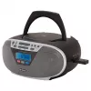 Aiwa BBTU-400SL nešiojama stereo sistema CD/FM RDS/USB/Bluetooth sidabrinė, MP3 atkūrimas