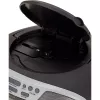 Aiwa BBTU-400SL nešiojama stereo sistema CD/FM RDS/USB/Bluetooth sidabrinė, MP3 atkūrimas