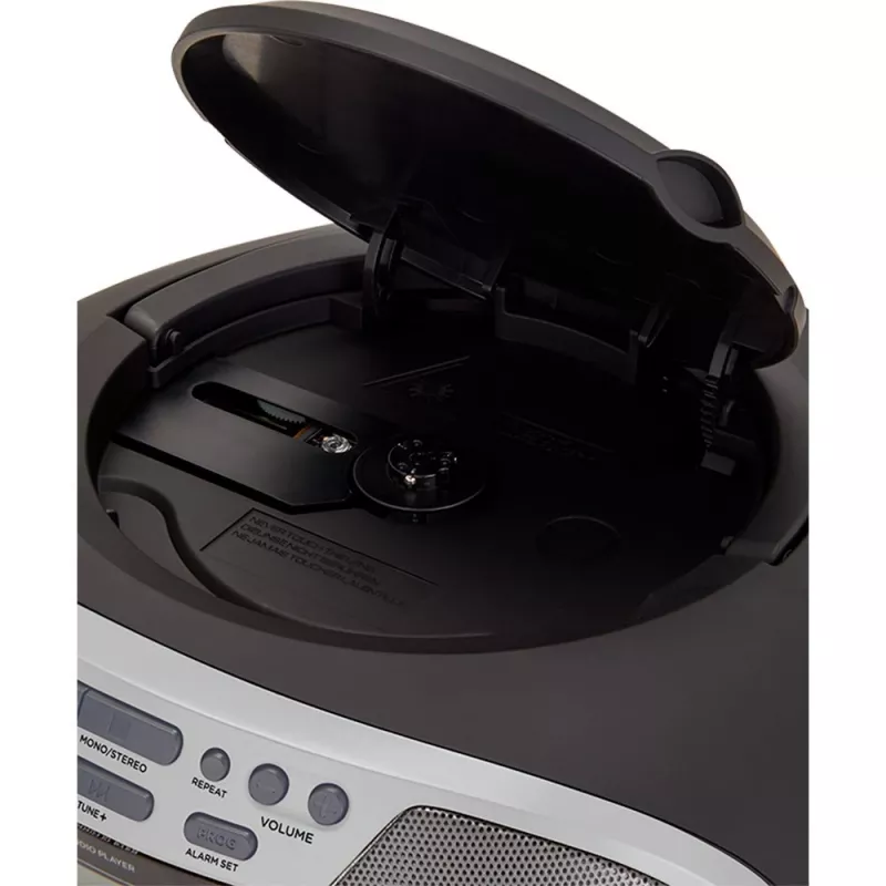 Aiwa BBTU-400SL nešiojama stereo sistema CD/FM RDS/USB/Bluetooth sidabrinė, MP3 atkūrimas