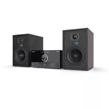 Aiwa MSBTU-600 50W Bluetooth CD Mikro Hi-Fi Sistema su FM Radiju, USB, Aux-in, LED Ekranu, Nuotolinio Valdymo Pultu, Juoda