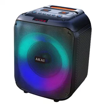 AKAI ABTS-V30 Nešiojamas Bluetooth Garsiakalbis, Juodas
