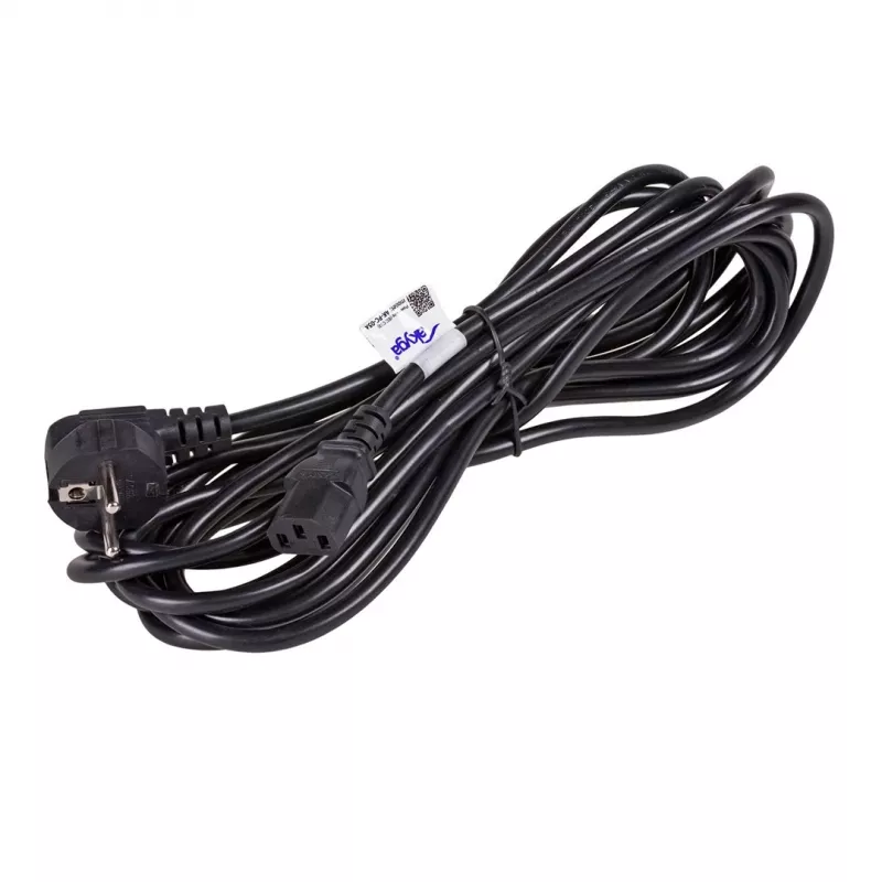 AKYGA AK-PC-05 maitinimo laidas 5 m, CEE 7/7 – IEC C13, juodas