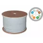 ALANTEC FireHardy Cat.6 F/UTP LSOH B2ca Network Cable, 23 AWG, 450 MHz, 1 Gbps (10 Gbps up to 55m), Grey, 500m