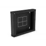 ALANTEC SA-SSW-9U-02-C Hinged Rear Frame Section 150mm for SW-9U-600-450-01-C Cabinet, Black