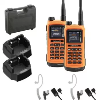 Albrecht Tectalk Duo PMR446 & Freenet dvipusis radijas dviejų vienetų rinkinys su kietuoju dėklu (29149.S1)