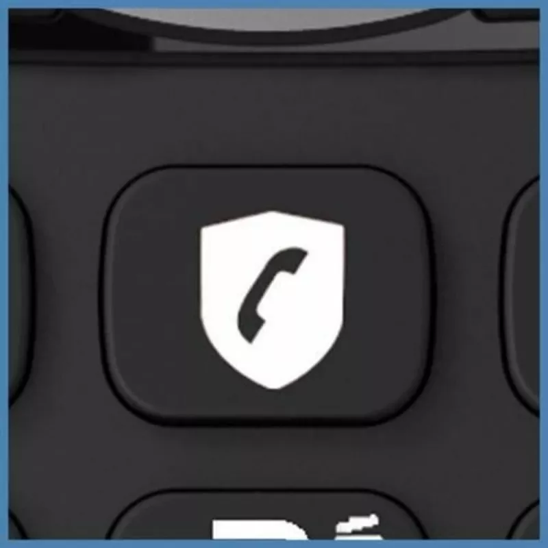 Alcatel 8517110010 belaidis DECT ragelis su 1,5 colio gintarine apšvietimo ekranu