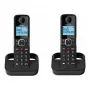 Alcatel 8517180090 laidas telefonas su dideliais klavišais, juodas