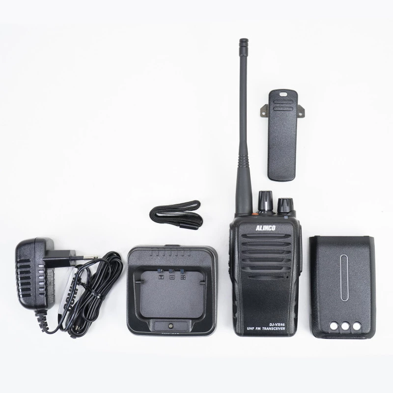 ALINCO DJ-VX46E PMR446 Rankinė dvipusė radijo stotelė IP67