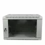 ALLNET 19 inch sieninis spintos korpusas 6U 600x600mm šviesiai pilkas, plokščios pakuotės SMA serija