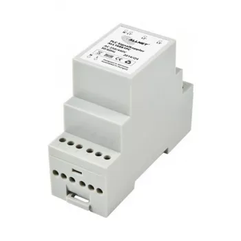 ALLNET ALL16881PC Powerline fazių sujungimo modulis / RCD signalų tiltas 3 fazių sistemoms, DIN bėgio montavimas, 4 TE, 230/400V AC