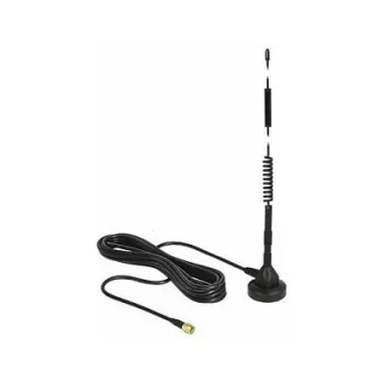 ALLNET ALL19102 GSM/3G/LTE antena 5 dBi, įvairiakryptė, magnetinis pagrindas, SMA, 3 m laidas