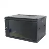 ALLNET SMA-Series 19 inch sieninis spintos korpusas 9U 1-dalis 600mm gylio juodas Flat Pack