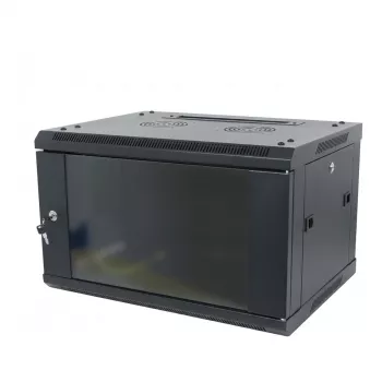 ALLNET SMA-Series 19 inch sieninis spintos korpusas 9U 1-dalis 600mm gylio juodas Flat Pack