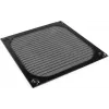 Alphacool 120mm juodas ventiliatoriaus filtras nuo dulkių apsauginė tinklelė PC korpuso ir radiatoriaus ventiliatoriams 10297