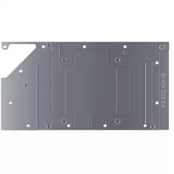 Alphacool 13725 CPU vandens blokas su atramine plokšte - nikeliuotas varis, akrilo viršus, G1/4 inch, Intel LGA 115x/1200/1700/2011/2066, AMD AM4
