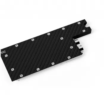 Alphacool 13725 CPU vandens blokas su atramine plokšte - nikeliuotas varis, akrilo viršus, G1/4 inch, Intel LGA 115x/1200/1700/2011/2066, AMD AM4