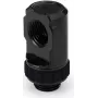 Alphacool Apex Grip 90° pasukamas adapteris G1/4 išorinis į vidinį - Deep Black 14807