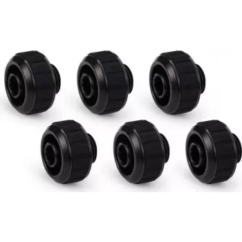 Alphacool Apex Grip Compression Fitting 16/10mm G1/4 juodas 6 vienetų paketas 14923