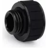 Alphacool Apex Grip prailginimas 10mm, vyriškas į moterišką G1/4 colio, juodas (14811)