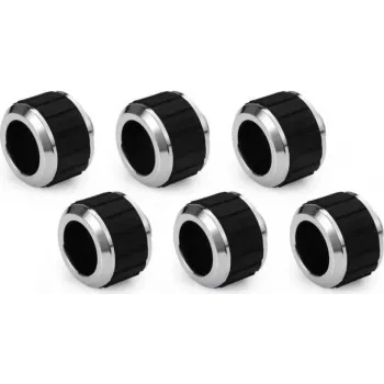 Alphacool Apex Grip HardTube 16mm G1/4 chromuoti suspaudimo jungiamieji elementai, 6 vnt. rinkinys 14930