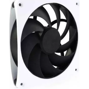 Alphacool Apex Stealth Metal ventiliatorius 2500rpm baltas 140x140x25mm PWM hidrodinaminis guolis