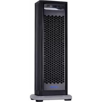 Alphacool Eiswand 360 Solo - juodas išorinis vandens aušinimo radiatorius su integruotu siurbliu ir rezervuaru (11459)
