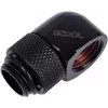 Alphacool Eiszapfen G1/4 colio kaištis Deep Black - žalvarinis aklinasis kaištis su EPDM O-ringu (17217)