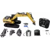 Amewi G705E Metalinis ekskavatorius 1:14 RTR geltonas 14+