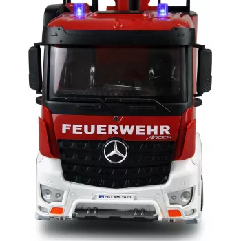 Amewi Mercedes-Benz Aerial Ladder Fire Truck 1:18 RTR 2.4GHz su vandens purkštuvu