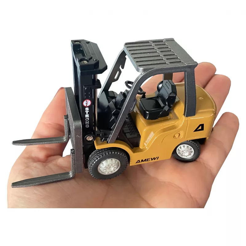 Amewi mini šakinis krautuvas su priekaba 1:64, 8 kanalų, RTR, 6+