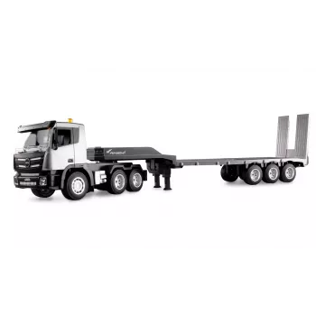 AMEWI RC statybinis traktorius su žemagrindže priekaba 1:24 RTR